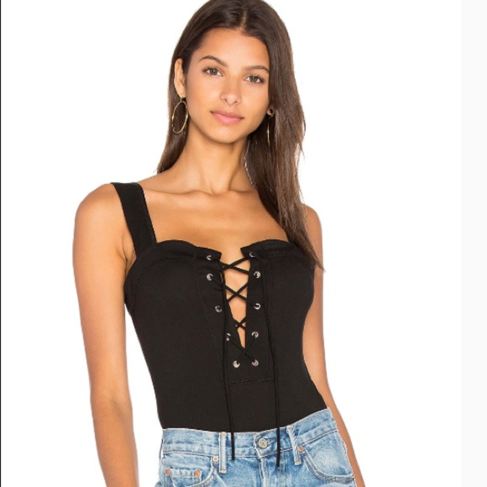 Capulet Cara Lace-up Bodysuit